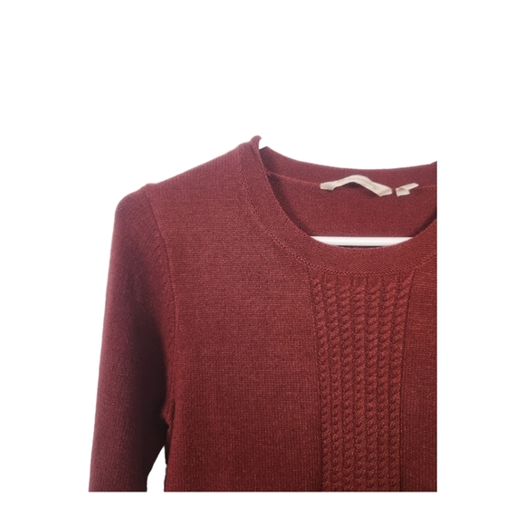 Soft Surroundings Priscilla Lightweight Cable Knit Swing Sweater Size Small - Picture 4 of 8